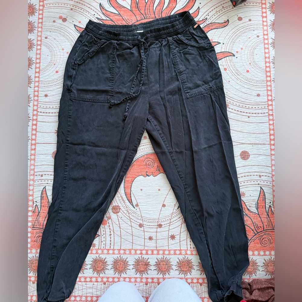 PINK Victoria's Secret Black Joggers